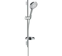 hansgrohe Raindance Select S set de douche 120 3jet PowderRain avec barre de douche 65 cm, chromé, 27654000