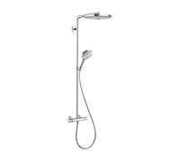 Hansgrohe Raindance Select S - Set de douche avec thermostat, 30 cm, 2 jets, chrome 27133000