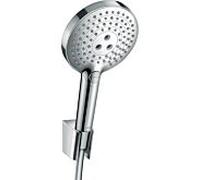 hansgrohe Raindance Select S120 set de bain 26701000 chromé , support de douche et flexible 125 cm