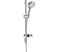 Hansgrohe Ensemble de douche Raindance Select S120 PowderRain 3jets, barre Unica'S puro 65cm chromé