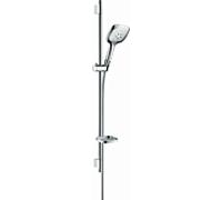 hansgrohe Raindance Select set de douche 27857000 E 150, chrome, avec barre de douche Unica S Puro 90 cm
