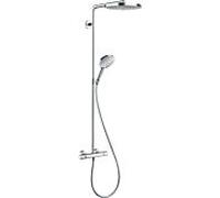 Hansgrohe Colonne de douche Raindance Select 27129400 S 240 - 2 jets - blanc/chromé - bras 46 cm