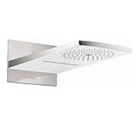 hansgrohe Raindance douche de tête à effet de pluie 28433400 180, montage mural, Air 2 jet, chromé blanc