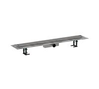 Hansgrohe RainDrain Compact - Caniveau de douche 100 cm pour insertion de carreaux, avec grille 56183000