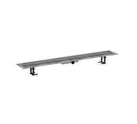 Hansgrohe RainDrain Compact - Caniveau de douche 120 cm pour insertion de carreaux, avec grille 56173000