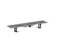 Hansgrohe RainDrain Compact caniveau de douche avec grille 80 cm acier 56167000