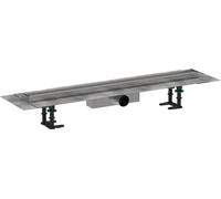 Hansgrohe RainDrain Compact caniveau de douche avec grille 80 cm acier 56179000