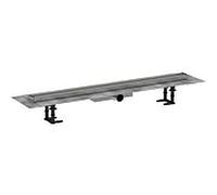 hansgrohe RainDrain Compact ensemble complet caniveau de douche 56169000 pour plat Plomberie , à carreler, 900 mm, chromé