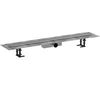 hansgrohe RainDrain Compact kit complet caniveau de douche 1000, pour installation standard, acier inoxydable brossé, 56182800