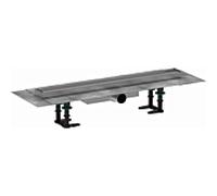 hansgrohe RainDrain Compact kit complet caniveau de douche 56163000 pour plat Plomberie , à carreler, 600 mm, chromé