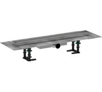 hansgrohe RainDrain Compact kit complet caniveau de douche 600, à carreler, pour installation plate, 56163000