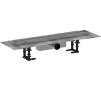 hansgrohe RainDrain Compact kit complet caniveau de douche 600, à carreler, pour installation standard, 56175000