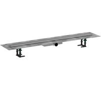 Hansgrohe Évacuation linéaire RainDrain Compact 100 cm acier inoxydable brossé 56170800