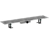 hansgrohe RainDrain Compact set complet caniveau de douche 900, pour installation standard, acier inoxydable brossé, 56180800