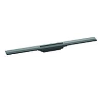 Hansgrohe Caniveau de douche RainDrain Flex 80 cm recoupable noir-chrome 56044340