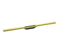 Hansgrohe Caniveau de douche RainDrain Flex 100 cm Or poli - Kit de finition - 56046990