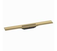 Hansgrohe Caniveau de douche RainDrain Flex 70 cm – set de finition raccourcissable, bronze brossé