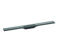 Hansgrohe Caniveau de douche RainDrain Flex 56052340 900 mm montage mural Chrome noir brossé