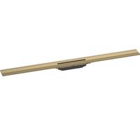 Hansgrohe Caniveau de douche RainDrain Flex 100 cm 56053140 – Bronze brossé, montage mural