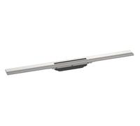 Hansgrohe RainDrain Flex - Caniveau de douche linéaire avec grille en inox 800, pour montage libre, découpable, inox brossé 56044800