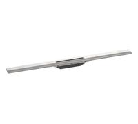 Hansgrohe RainDrain Flex - Caniveau de douche linéaire avec grille en inox 900, pour montage libre, découpable, inox brossé 56045800