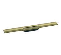 hansgrohe RainDrain Flex douche match0 56050140 70cm, set de finition, raccourci, pour montage mural, bronze brossé