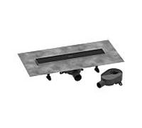 hansgrohe RainDrain Go 500 ensemble complet DR 500 56270670 beflies arrière support/installation à plat MSW