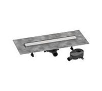 hansgrohe RainDrain Go 600 ensemble complet DR 600 56271800 back.beflies.Stand./flat Instal.BST