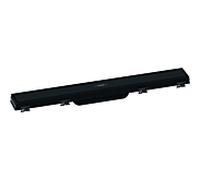 hansgrohe RainDrain Match caniveau de douche 56036670 60cm, set de finition, avec Rahmen réglable en hauteur, noir mat