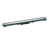 hansgrohe RainDrain Match caniveau de douche 56038000 80cm, kit de finition, avec hauteur réglable Rahmen , chromé