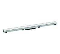 hansgrohe RainDrain Match caniveau de douche 56040450 90cm, set de finition, avec réglage en hauteur Rahmen , blanc