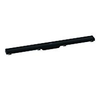 hansgrohe RainDrain Match caniveau de douche 56040670 90cm, set de finition, avec Rahmen réglable en hauteur, noir mat