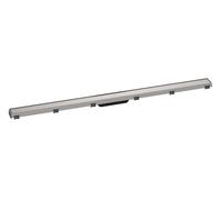 Caniveau de Douche Hansgrohe RainDrain Match 1200mm avec hauteur ajustable Inox Brossé