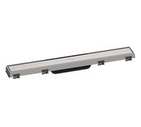 Hansgrohe Caniveau de douche RainDrain Match 60 cm inox brossé cadre réglable en hauteur 56036800