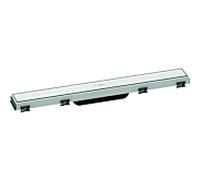 hansgrohe RainDrain Match caniveau de douche 56036450 60cm, set de finition, avec réglage en hauteur Rahmen , blanc