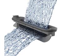 Hansgrohe RainDrain Match, kit complet de receveur de douche linéaire de 800 mm, avec cadre réglable en hauteur, finition noir mat