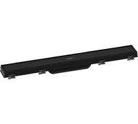 Hansgrohe RainDrain Match, kit complet de receveur de douche plat de 600 mm, avec cadre réglable en hauteur, finition noir mat