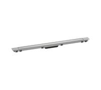 Hansgrohe Caniveau de douche RainDrain Match Plus 100 cm - Acier inox brossé avec grille 56217800