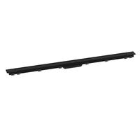 Hansgrohe RainDrain Match Plus - Caniveau de douche 120 cm, avec grille, noir mat 56218670