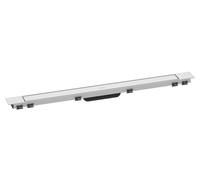 Hansgrohe RainDrain Match Plus - Caniveau de douche 90 cm, avec grille, blanc mat 56216700