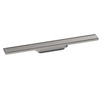 Hansgrohe RainDrain Original - Caniveau de douche linéaire 70 cm, avec grille, acier inoxydable brossé 56197800