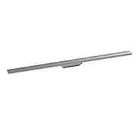 hansgrohe RainDrain Original set de finition 56201800 caniveau de douche, 1200 mm, acier inoxydable brossé