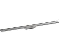 hansgrohe RainDrain Original Set de finition Caniveau de douche, 1000mm, hauteur réglable, acier inoxydable brossé, 56200800