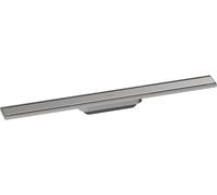 hansgrohe RainDrain Original Set de finition Caniveau de douche, 700mm, hauteur réglable, acier inoxydable brossé, 56197800