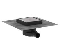 Hansgrohe Bonde de sol RainDrain Point 15 x 15 cm acier inoxydable 56249800
