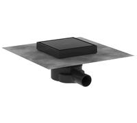 Hansgrohe RainDrain Point - Bonde de sol, 15x15 cm, noir mat 56249670