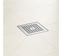hansgrohe RainDrain Point Évacuation de salle de bains, set complet, pour une installation standard DN 40, 56246800,