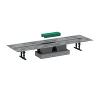 hansgrohe RainDrain uBox universal Corps d'encastrement pour caniveau de douche, pour une installation standard DN 50, 56025180,