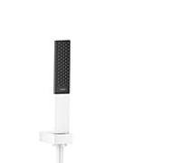 hansgrohe Rainfinity 100 1jet set de support de douche 26857700 1jet, pomme de douche 100mm, flexible de douche 125cm, blanc mat