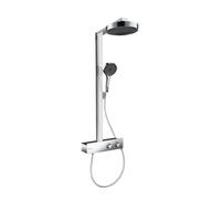 hansgrohe Rainfinity Colonne de douche en applique avec mitigeur thermostatique, 28742000,